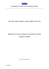 Progress Report on the Security Model Discussion 1995-1996